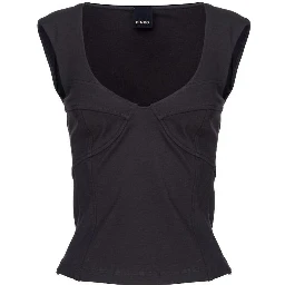 Black Nylon T-Shirt