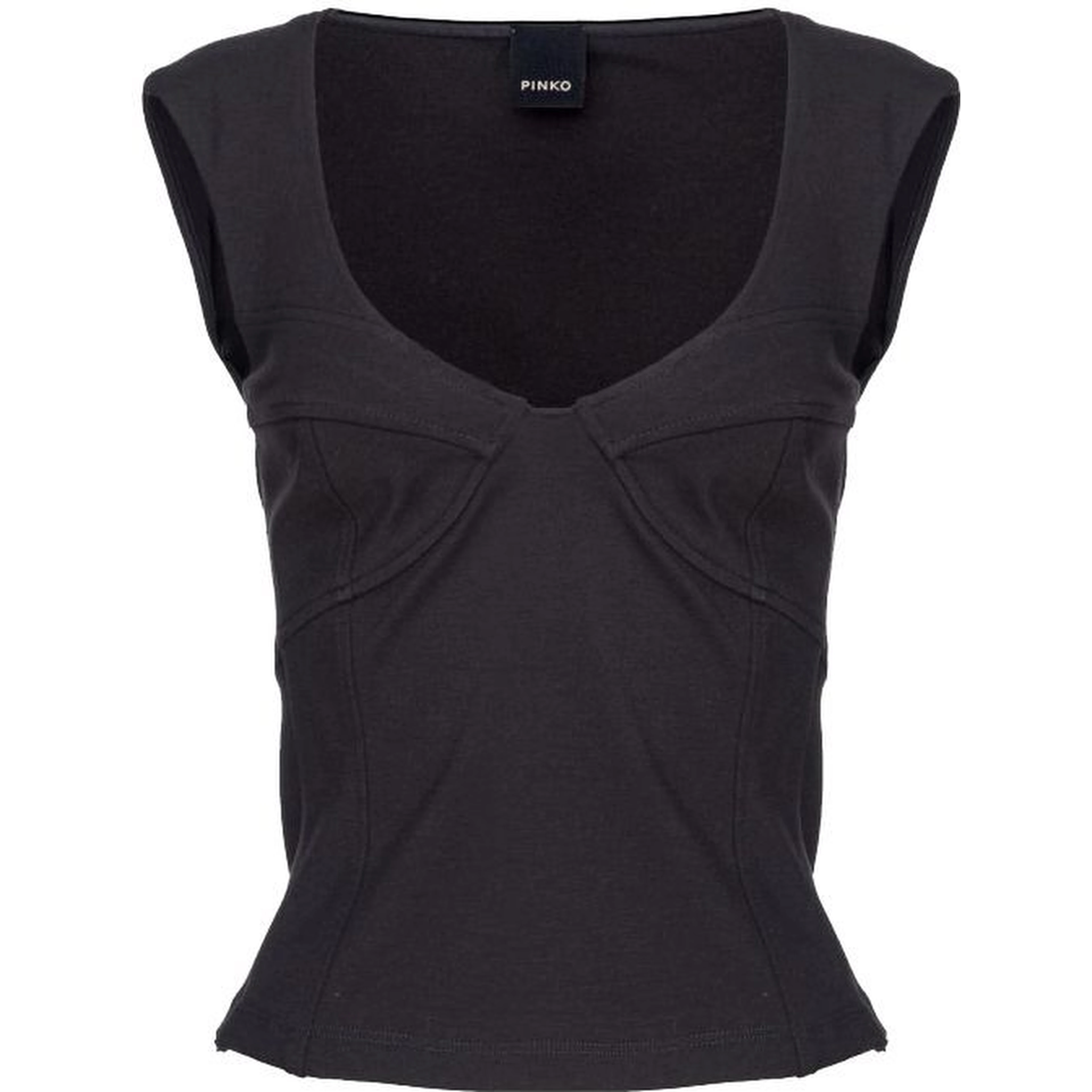 Black Nylon T-Shirt
