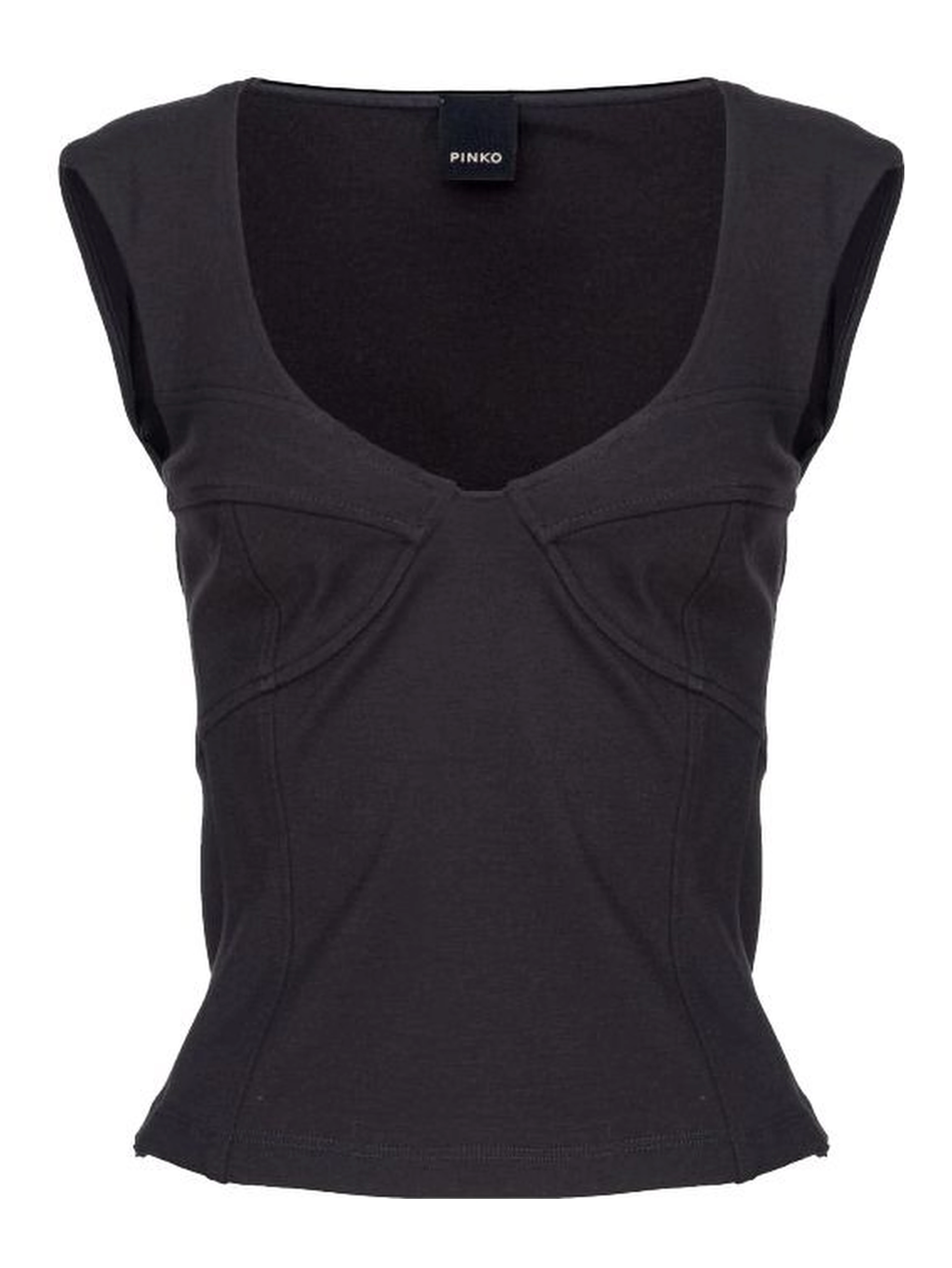 Black Nylon T-Shirt