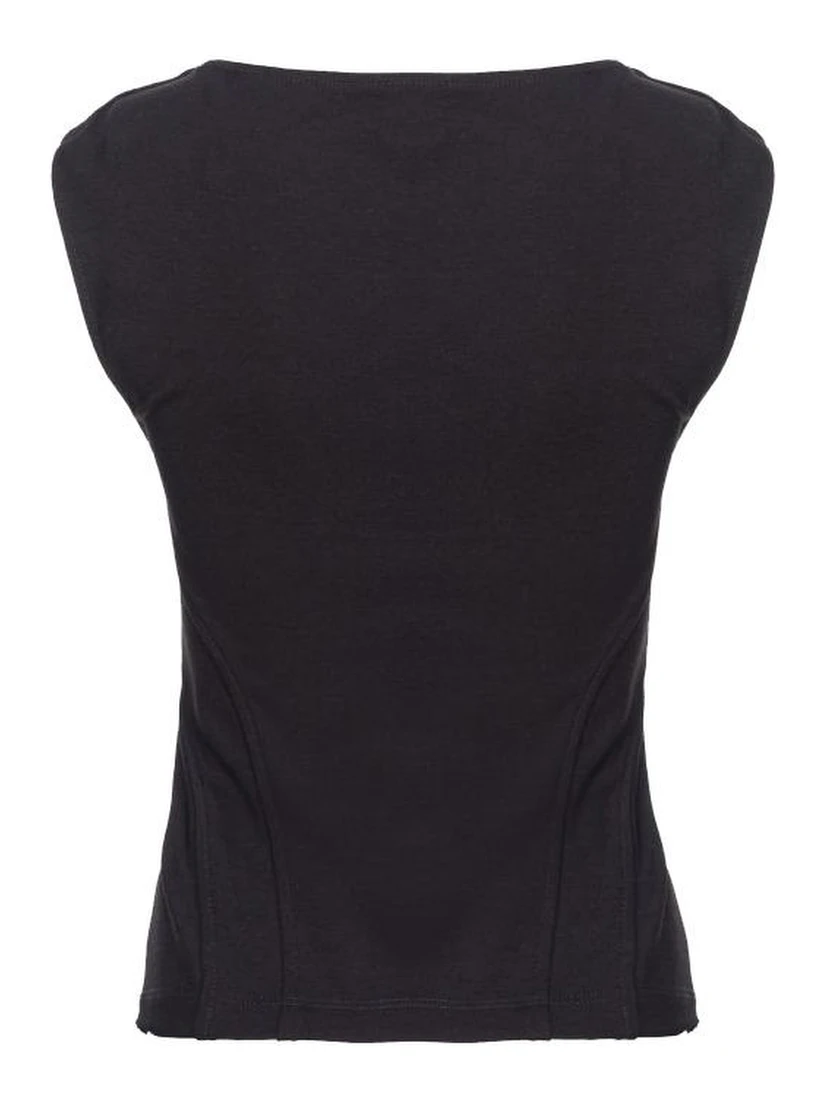 Black Nylon T-Shirt