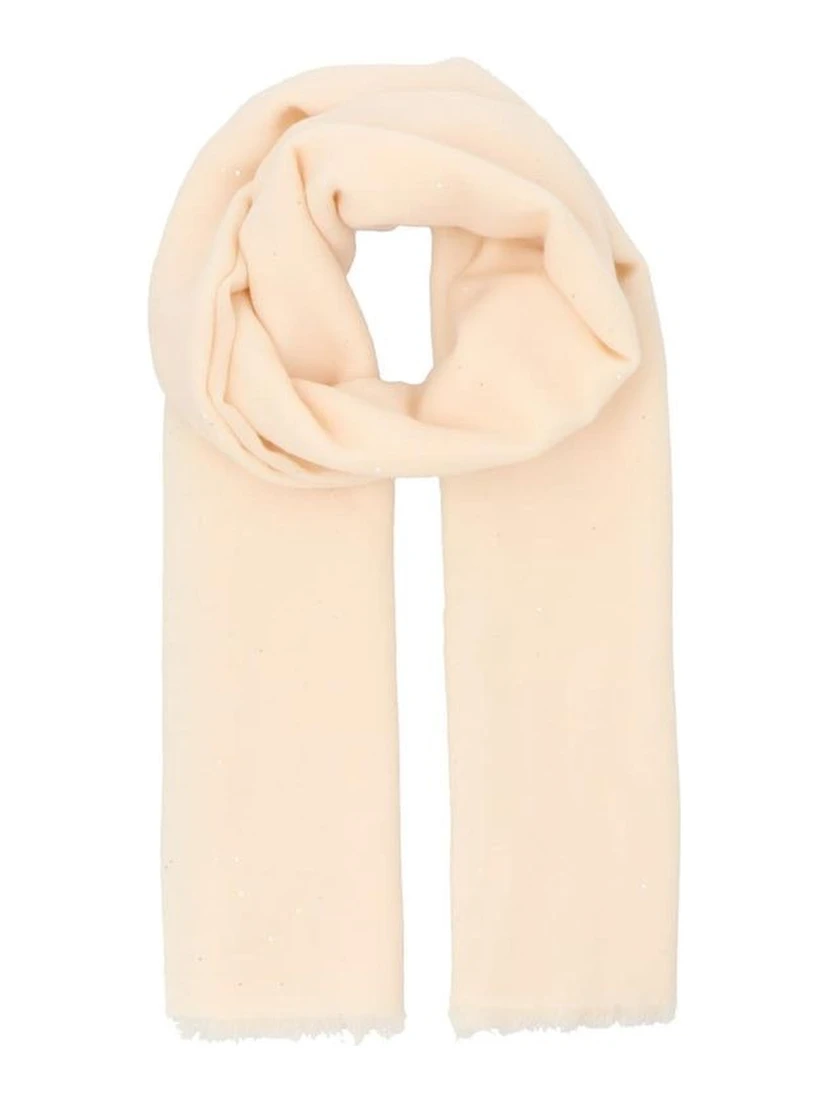 White Wool Scarf