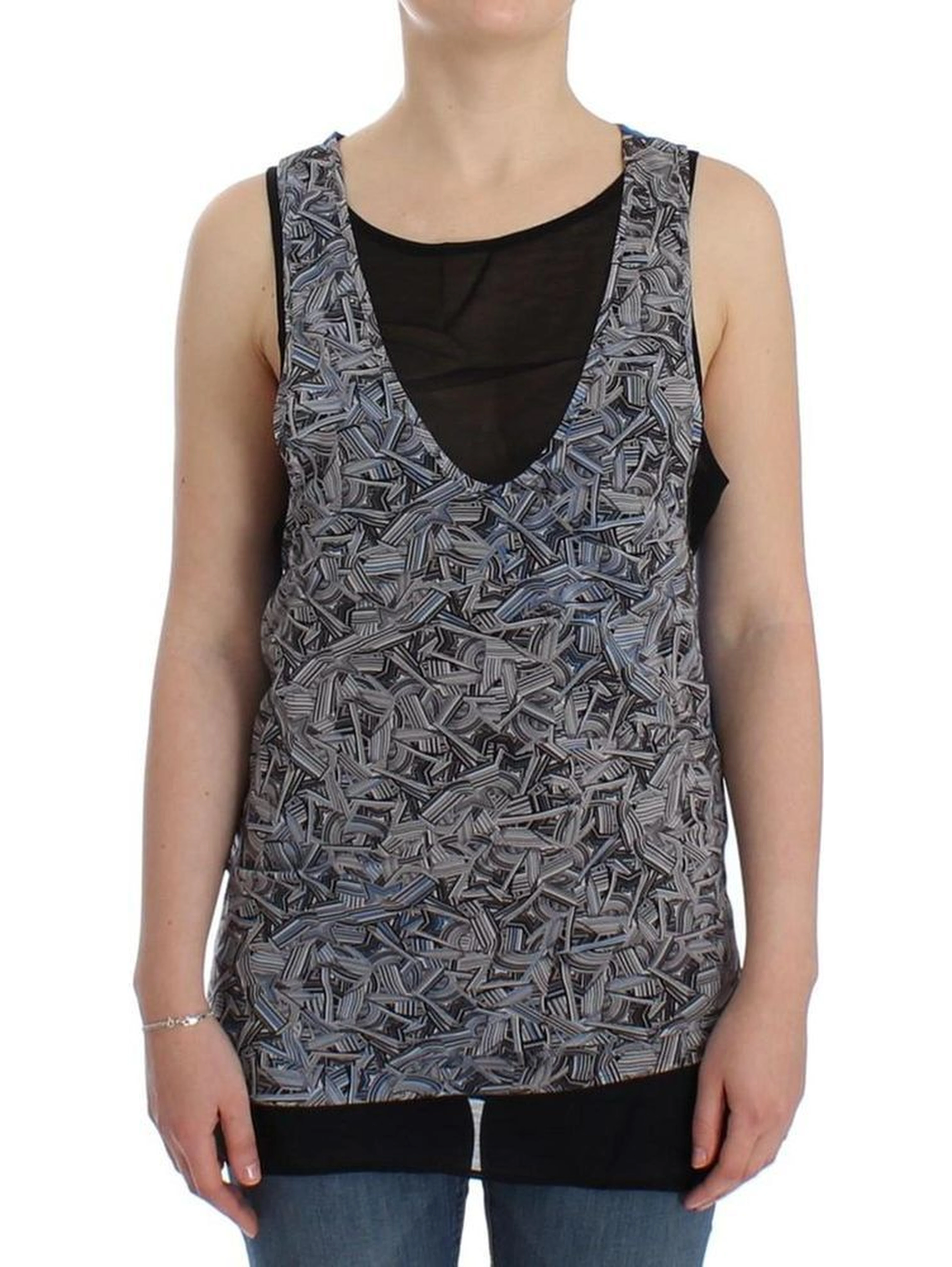 Black Silk Top