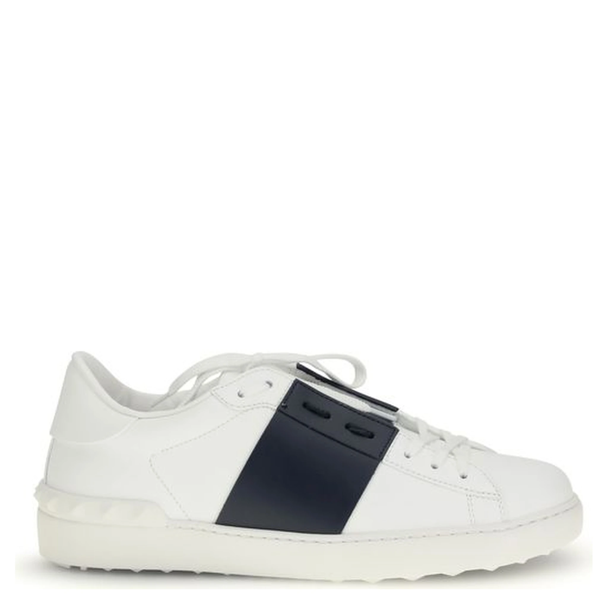 Black Calf Leather Bos Taurus Low Top Sneakers