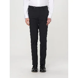 Black Cotton Dress Pants