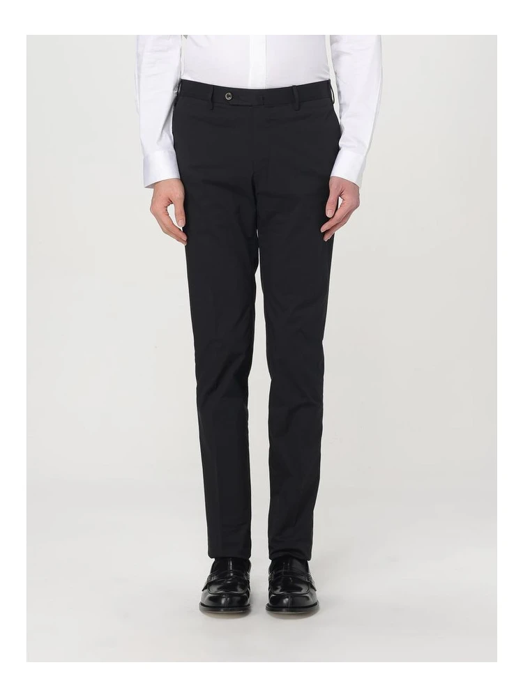 Black Cotton Dress Pants