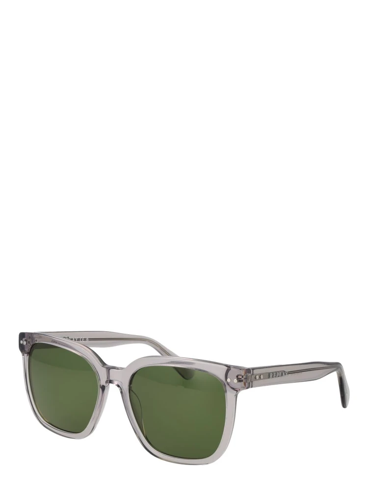 Gray Plastic Sunglasses