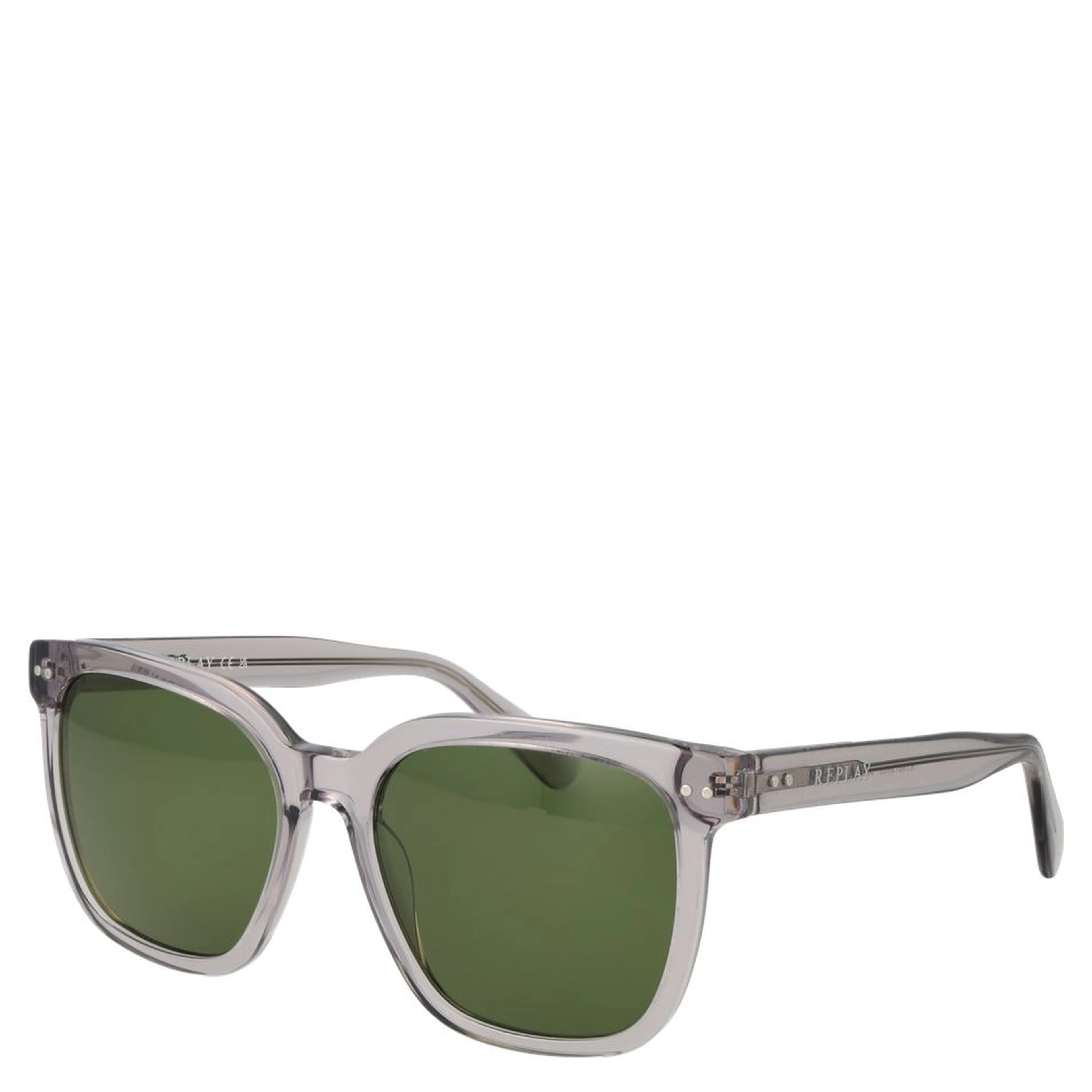 Gray Plastic Sunglasses