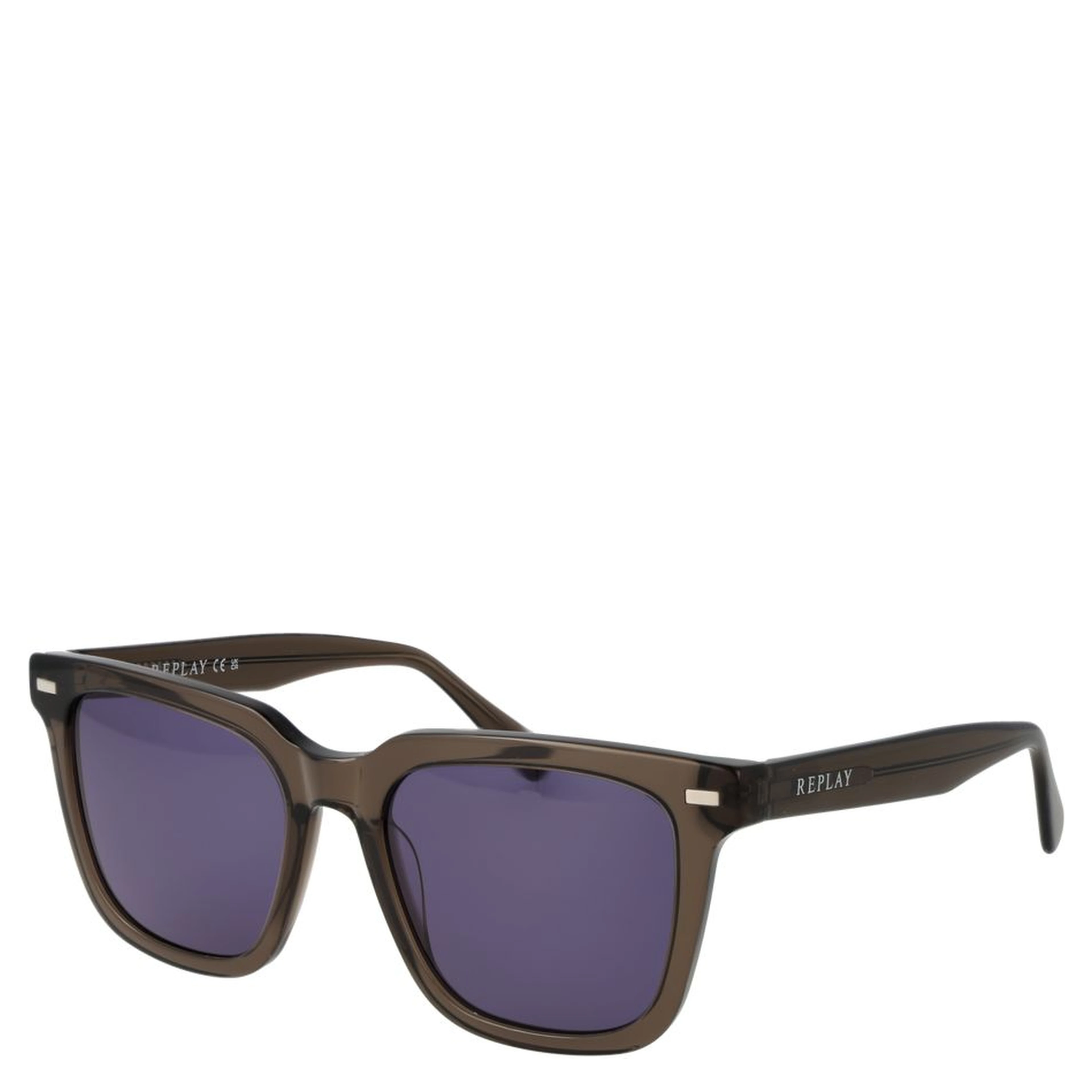 Brown Plastic Sunglasses