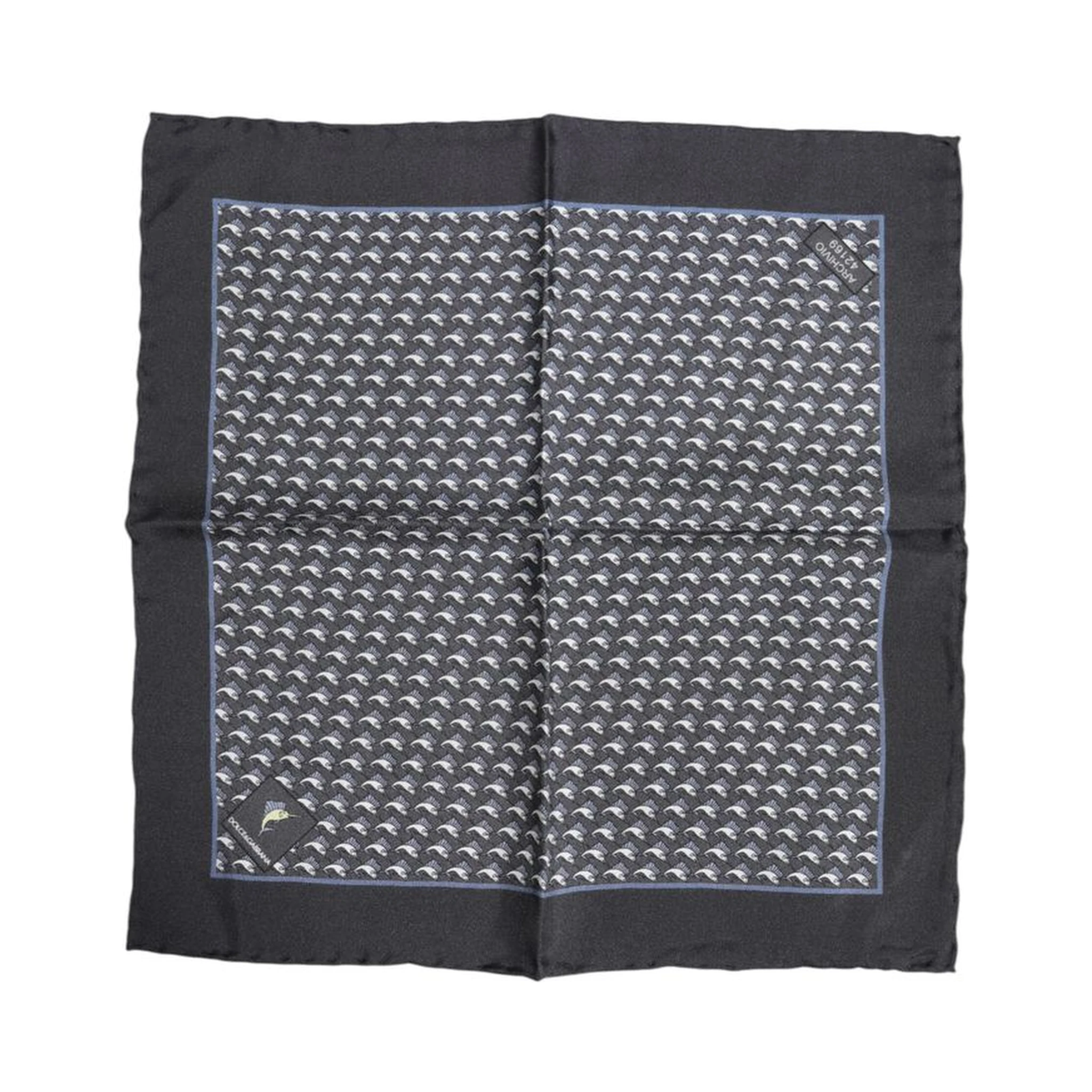 Black Silk Scarf
