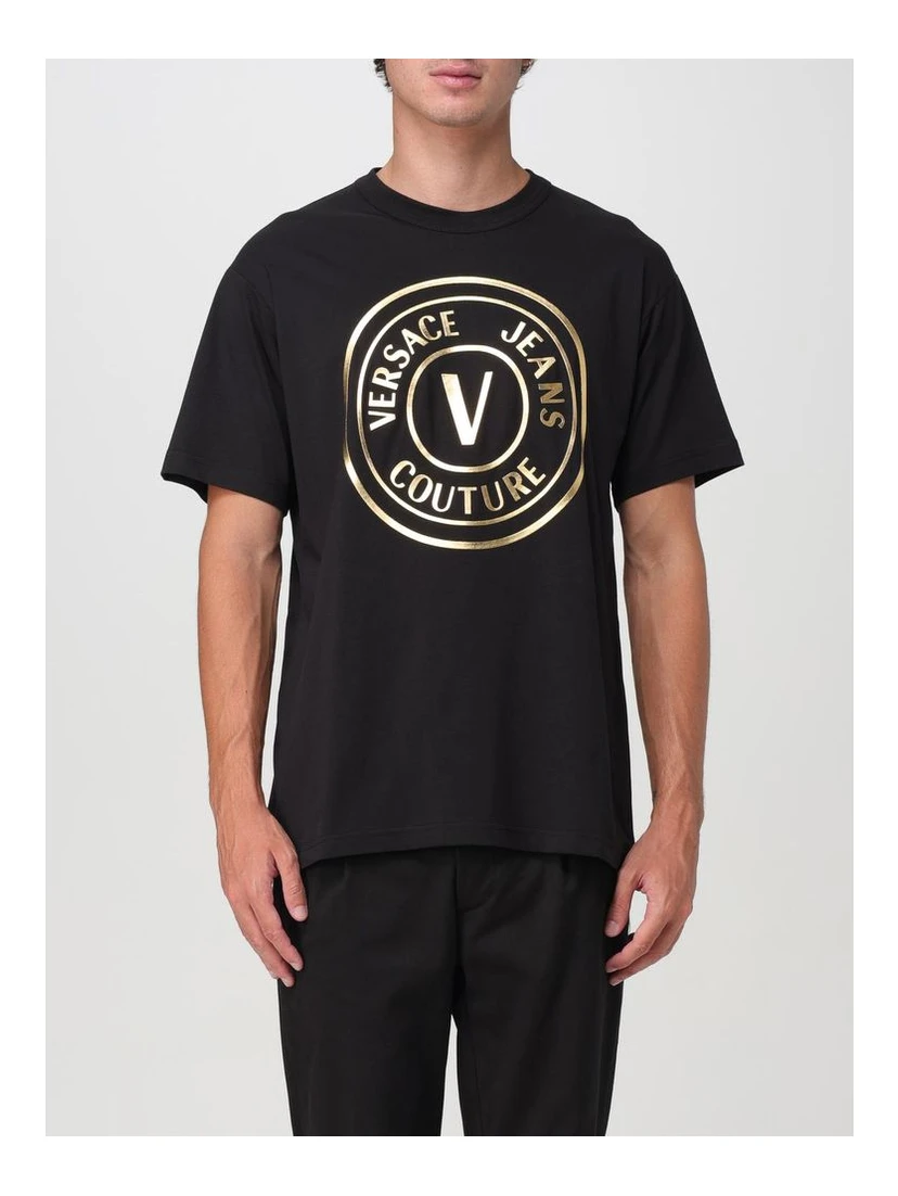 Black Cotton T-Shirt