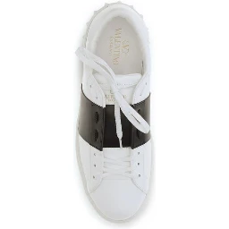 Black Calf Leather Bos Taurus Low Top Sneakers