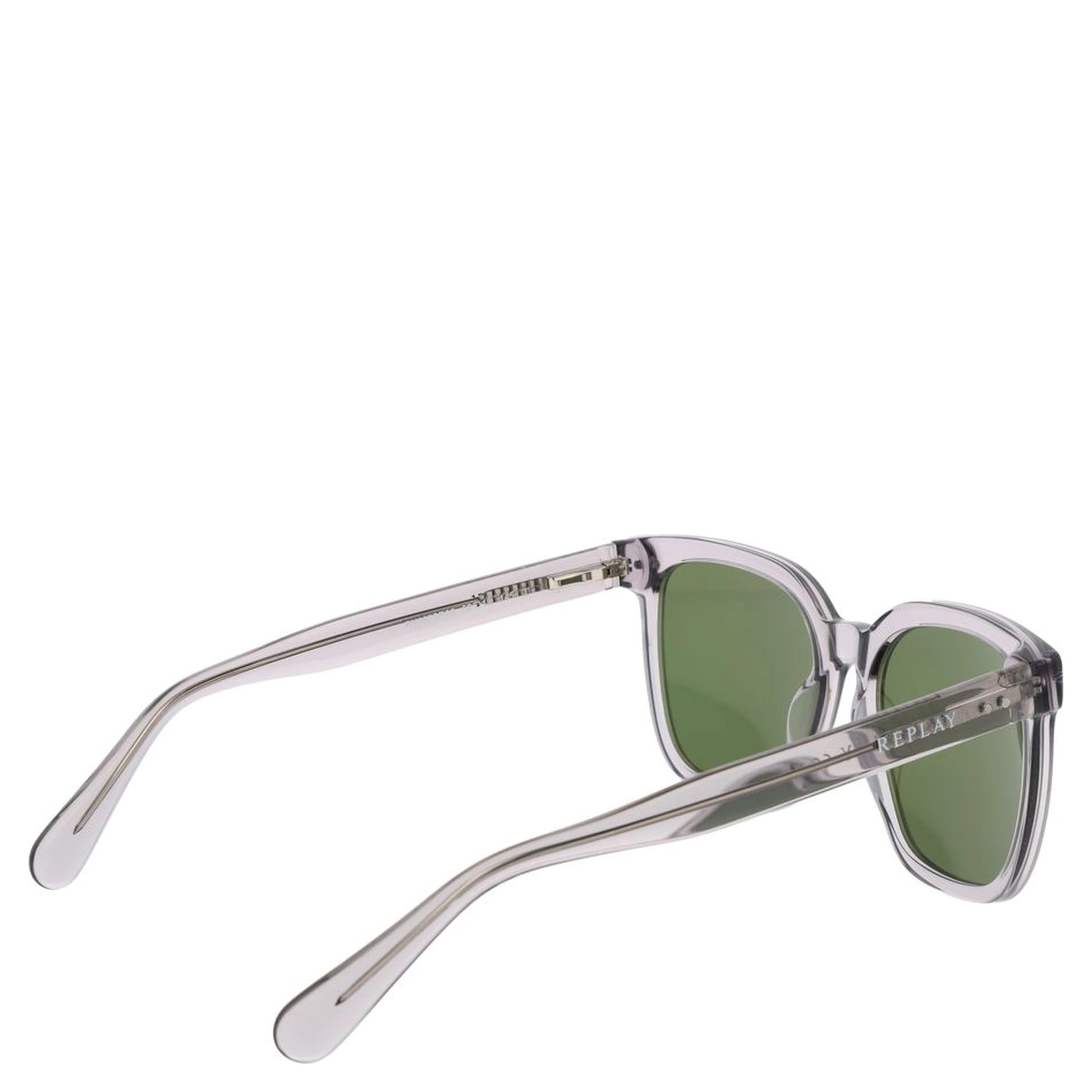 Gray Plastic Sunglasses
