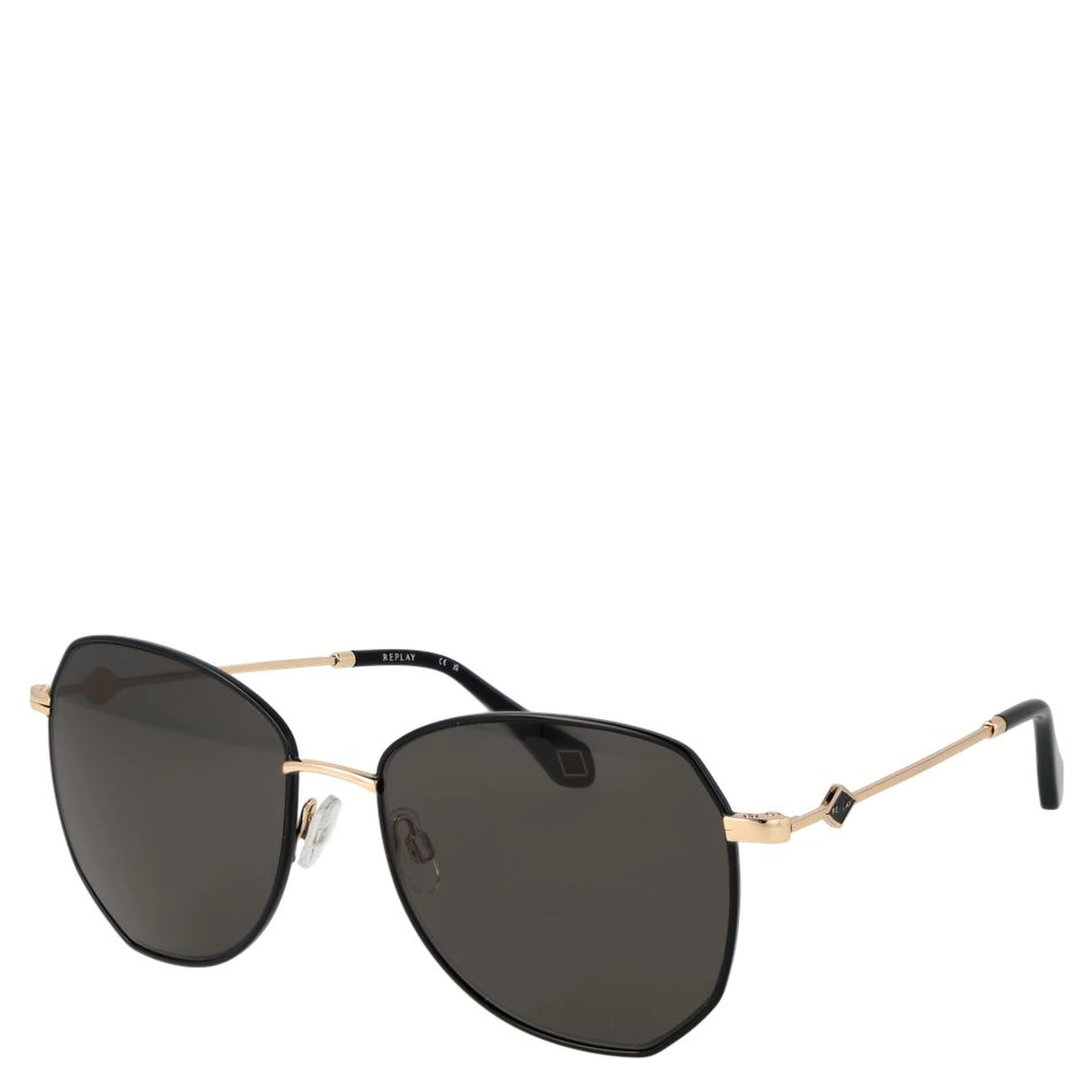 Black Metal Sunglasses