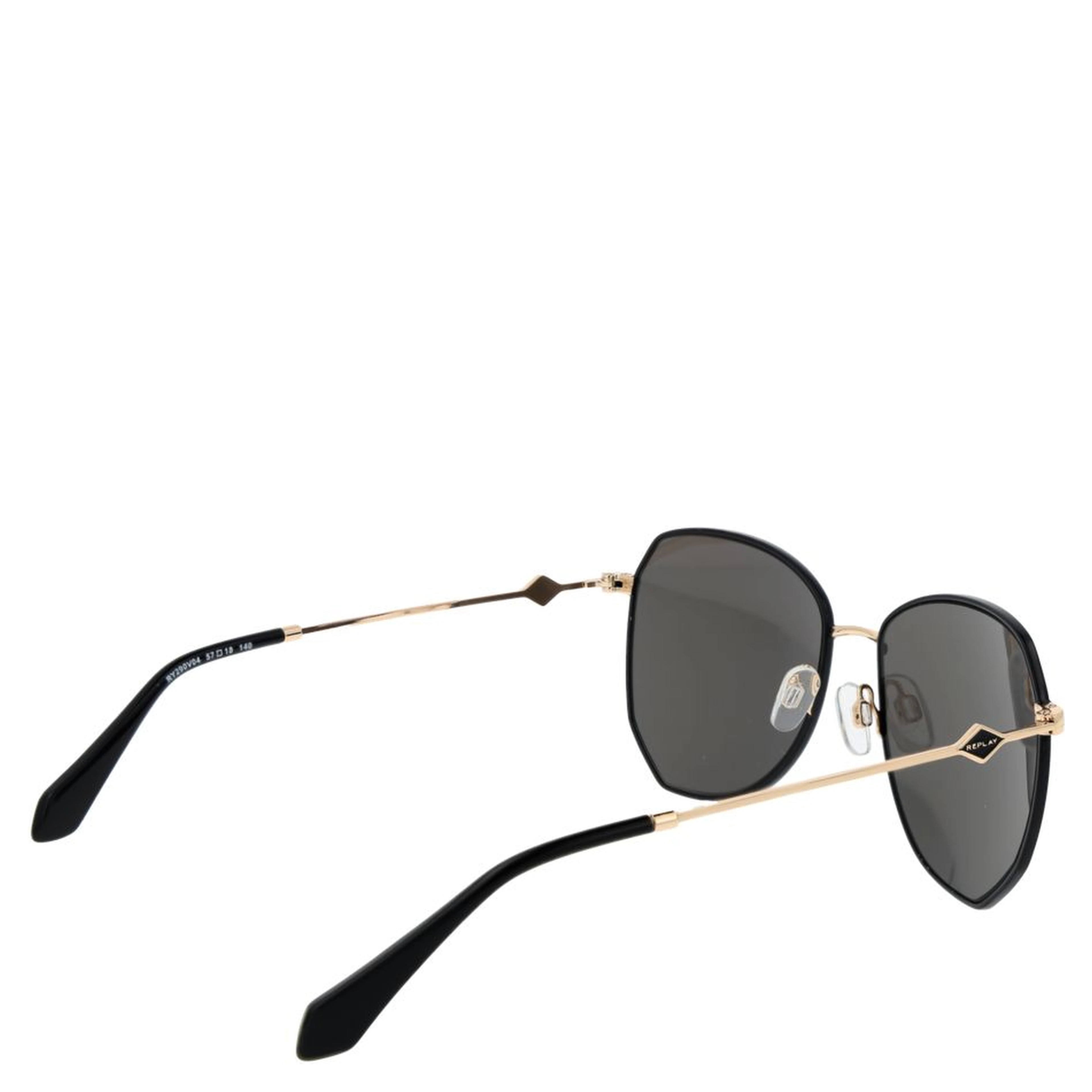 Black Metal Sunglasses