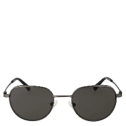 Gray Metal Sunglasses