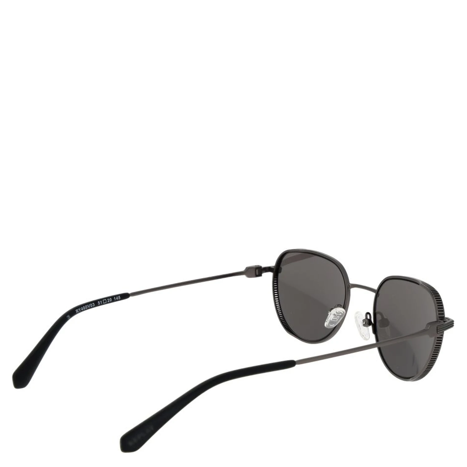 Gray Metal Sunglasses