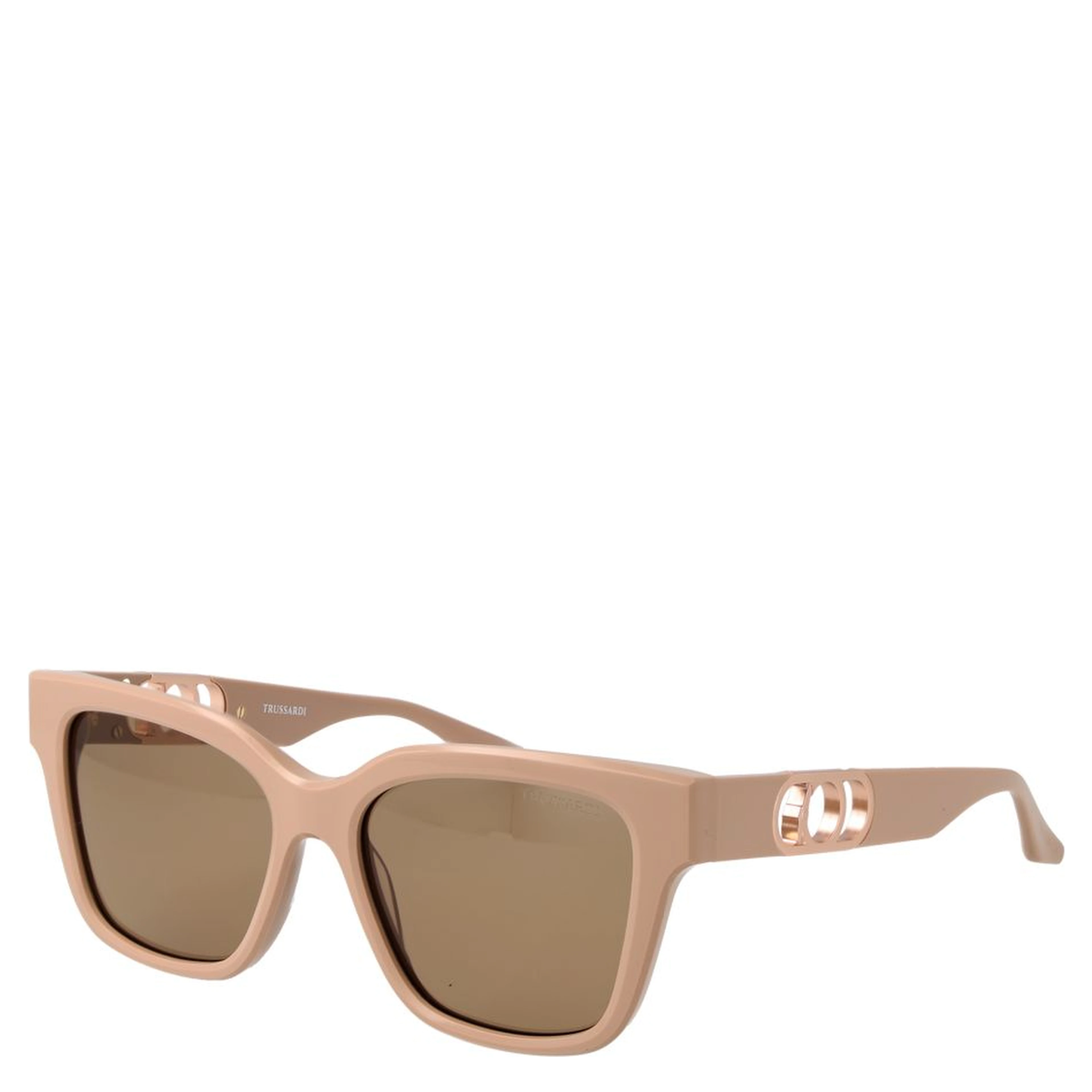 Beige Acetate Sunglasses