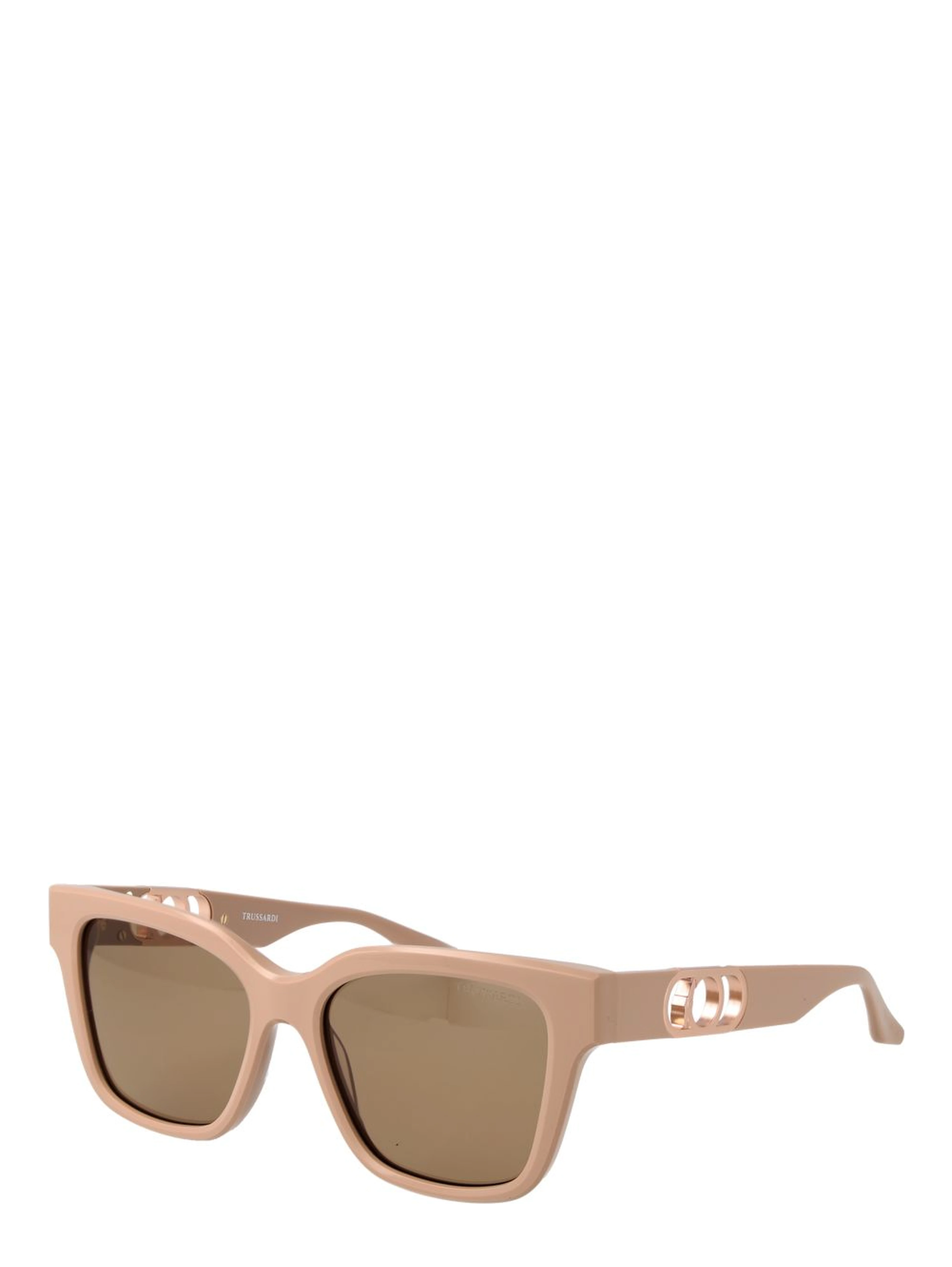 Beige Acetate Sunglasses