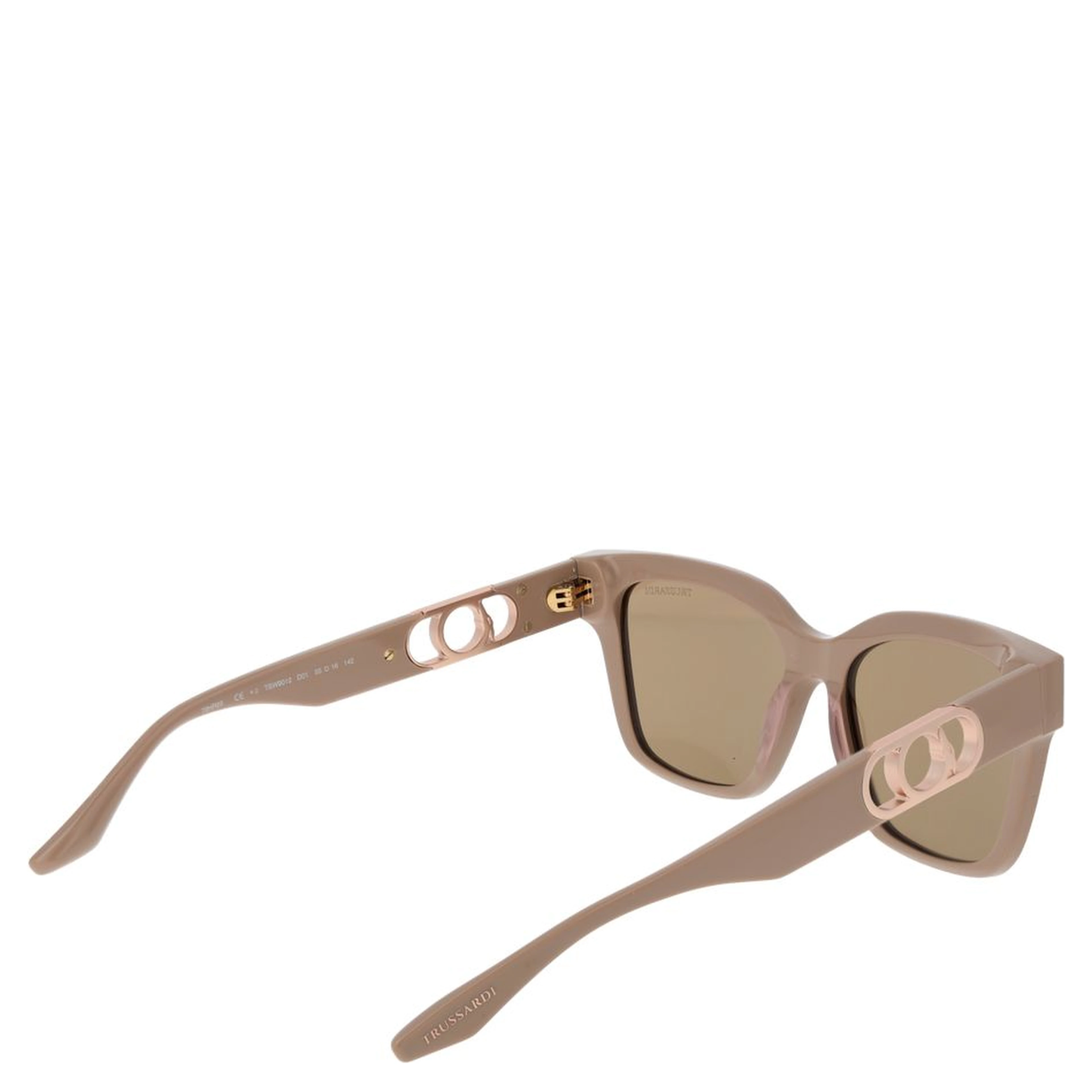 Beige Acetate Sunglasses