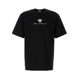 T-SHIRT COMPACT COTTON JERSEY FABRIC + MEDUSA BRAN