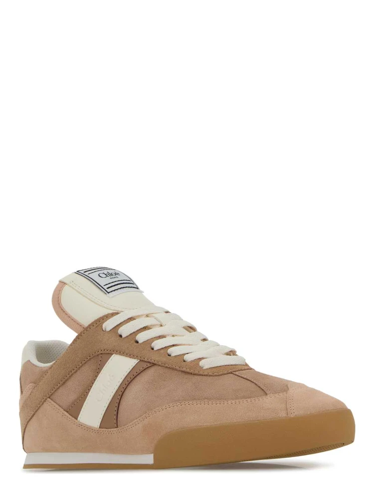 Antiqued pink suede Kick sneakers alternative
