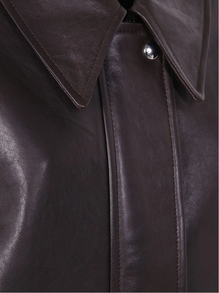 KHAITE Jackets Brown alternative