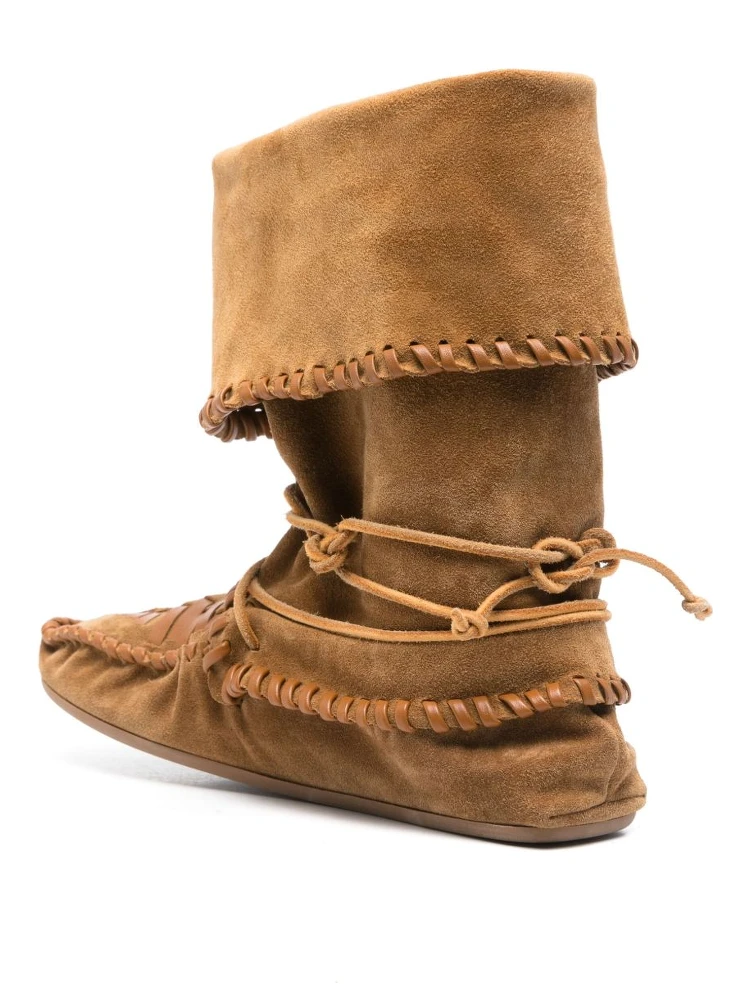 Isabel Marant Boots Leather Brown alternative