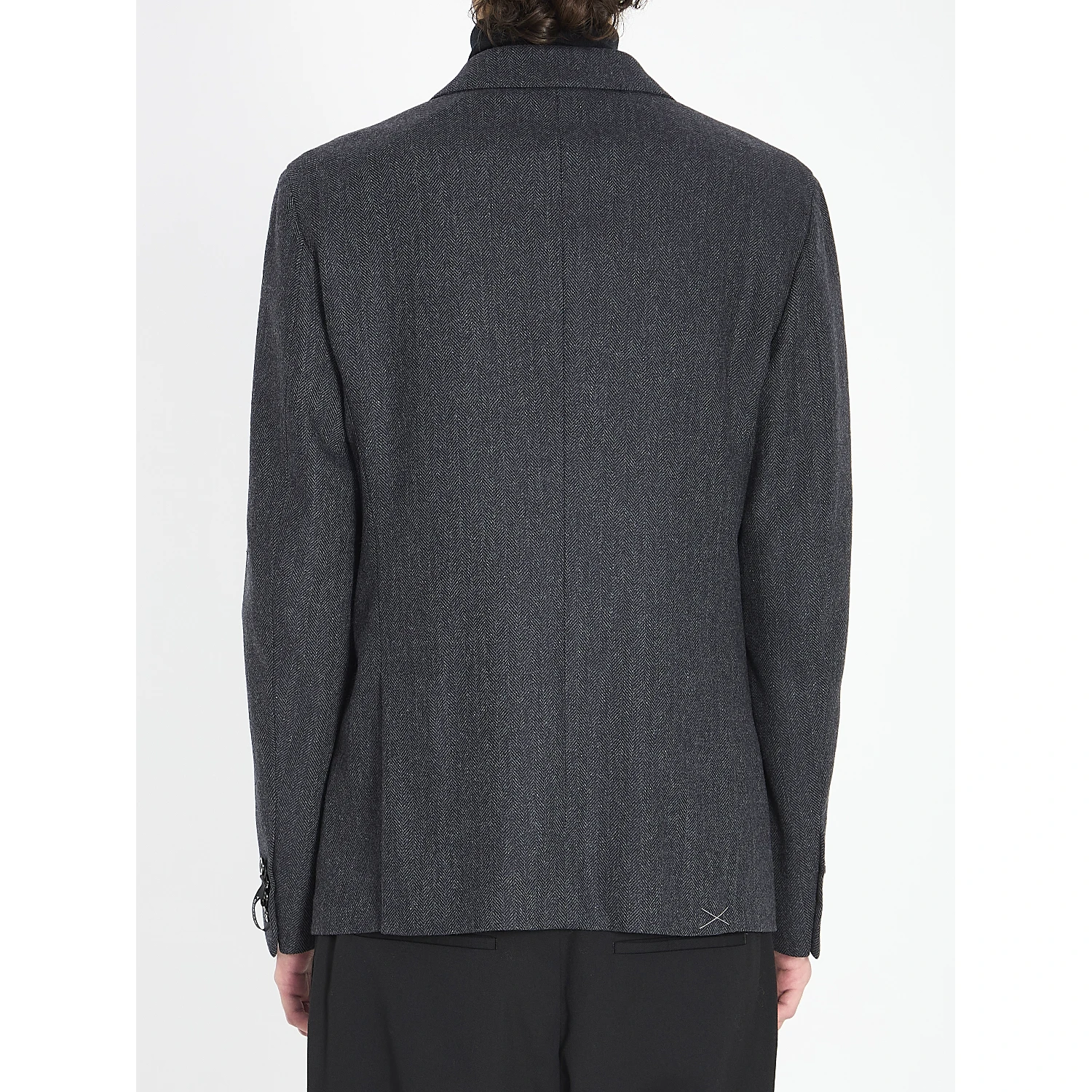 Grey wool jacket