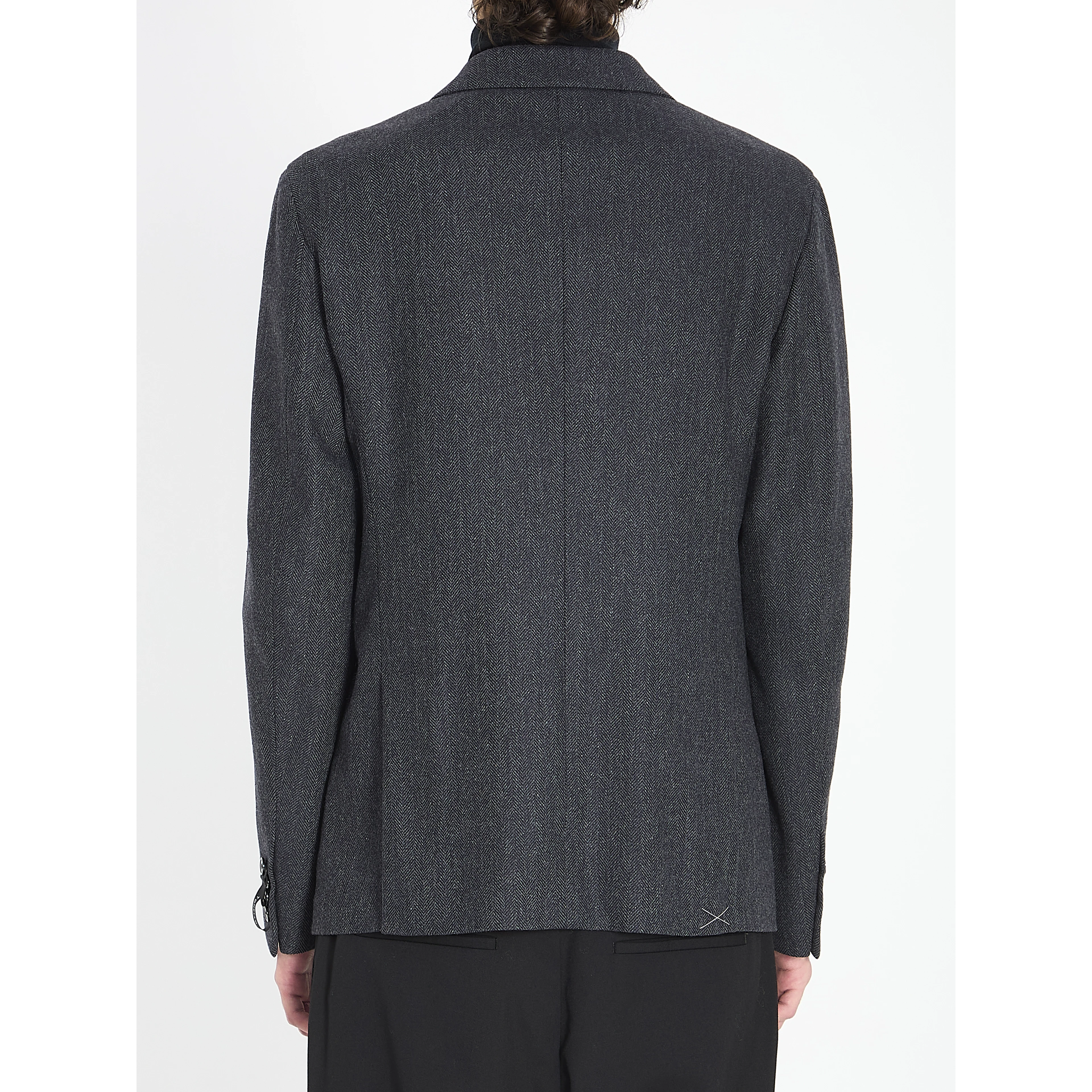 Grey wool jacket