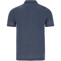 تيشيرت قطني أزرق