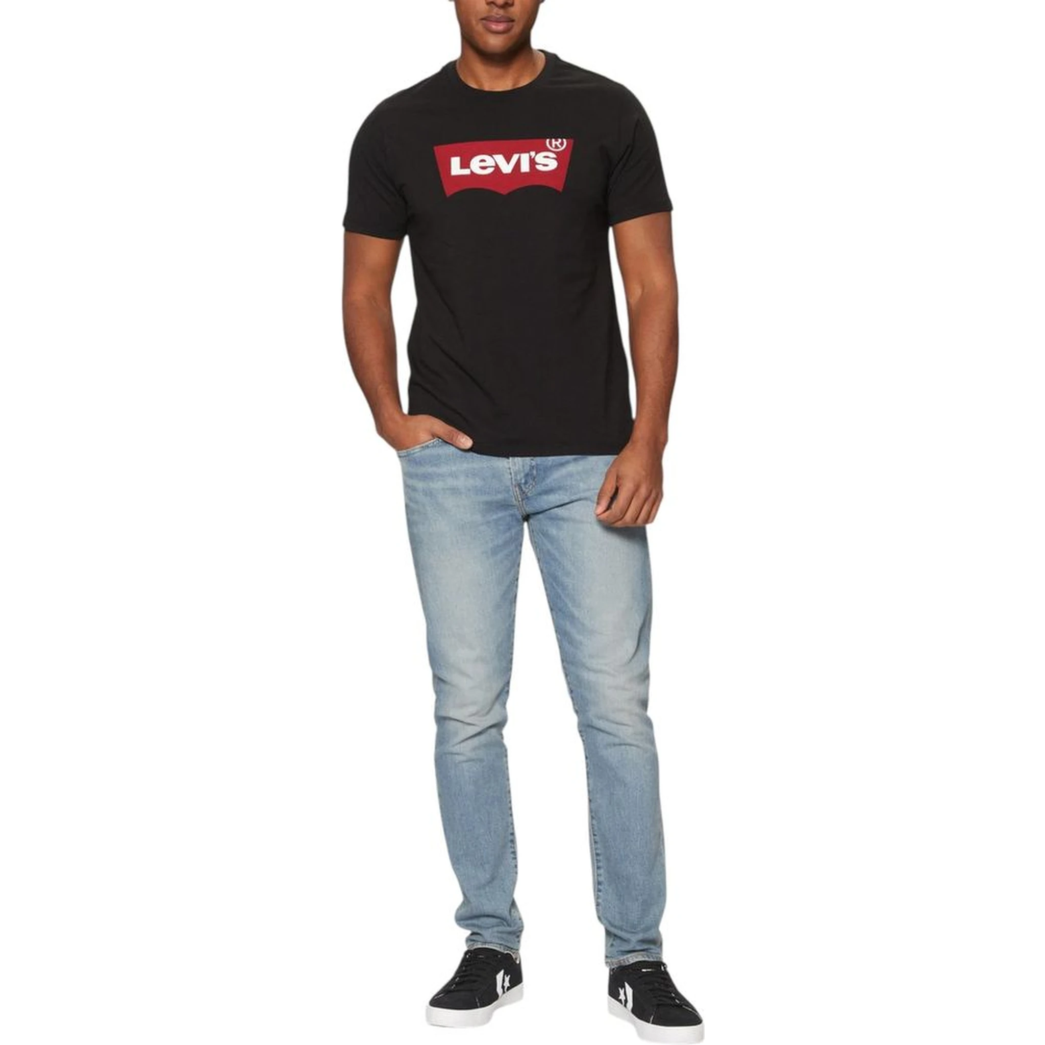 Black Cotton T-Shirt