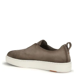 Beige Rubber Low Top Sneakers