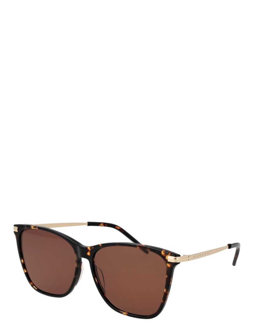 Bicolor Plastic Sunglasses