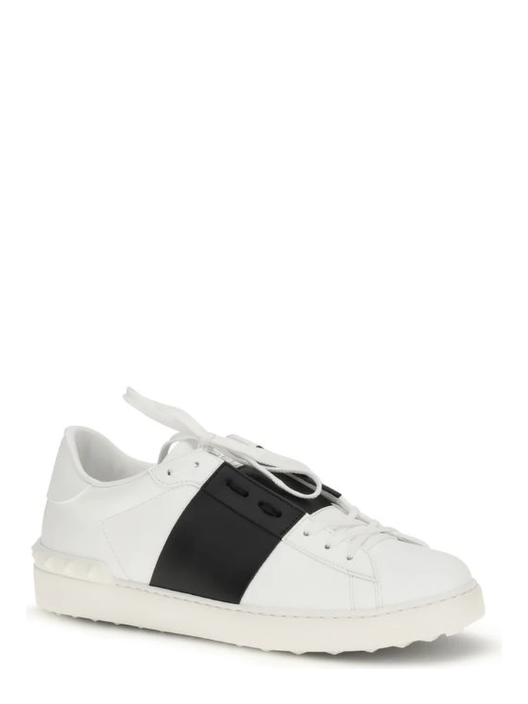 White Calf Leather Bos Taurus Low Top Sneakers alternative