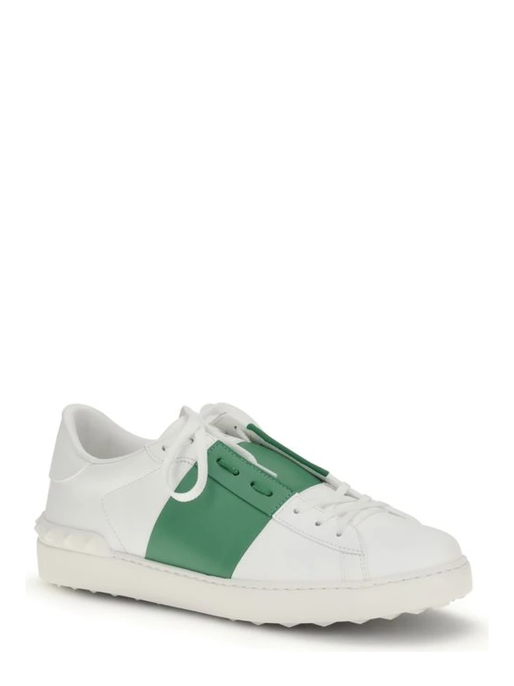 White Calf Leather Bos Taurus Low Top Sneakers alternative