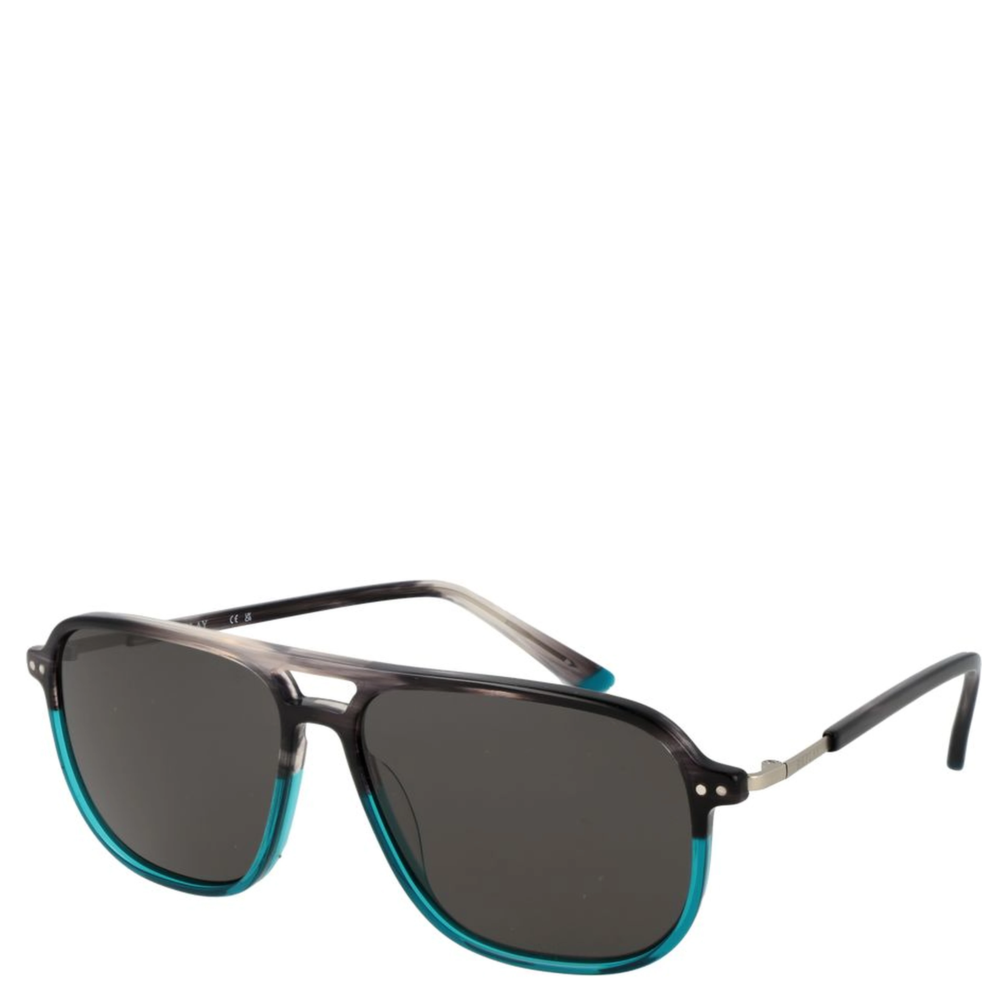 Turquoise Plastic Sunglasses