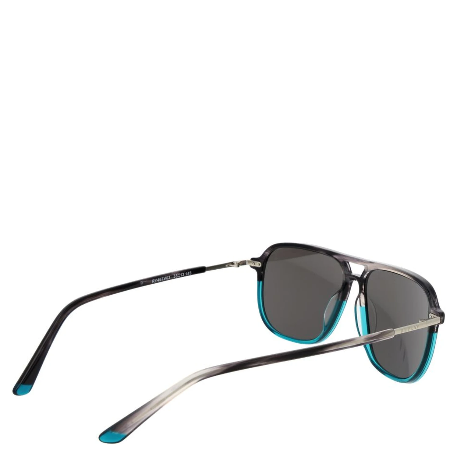 Turquoise Plastic Sunglasses