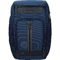 Blue Fabric Backpack