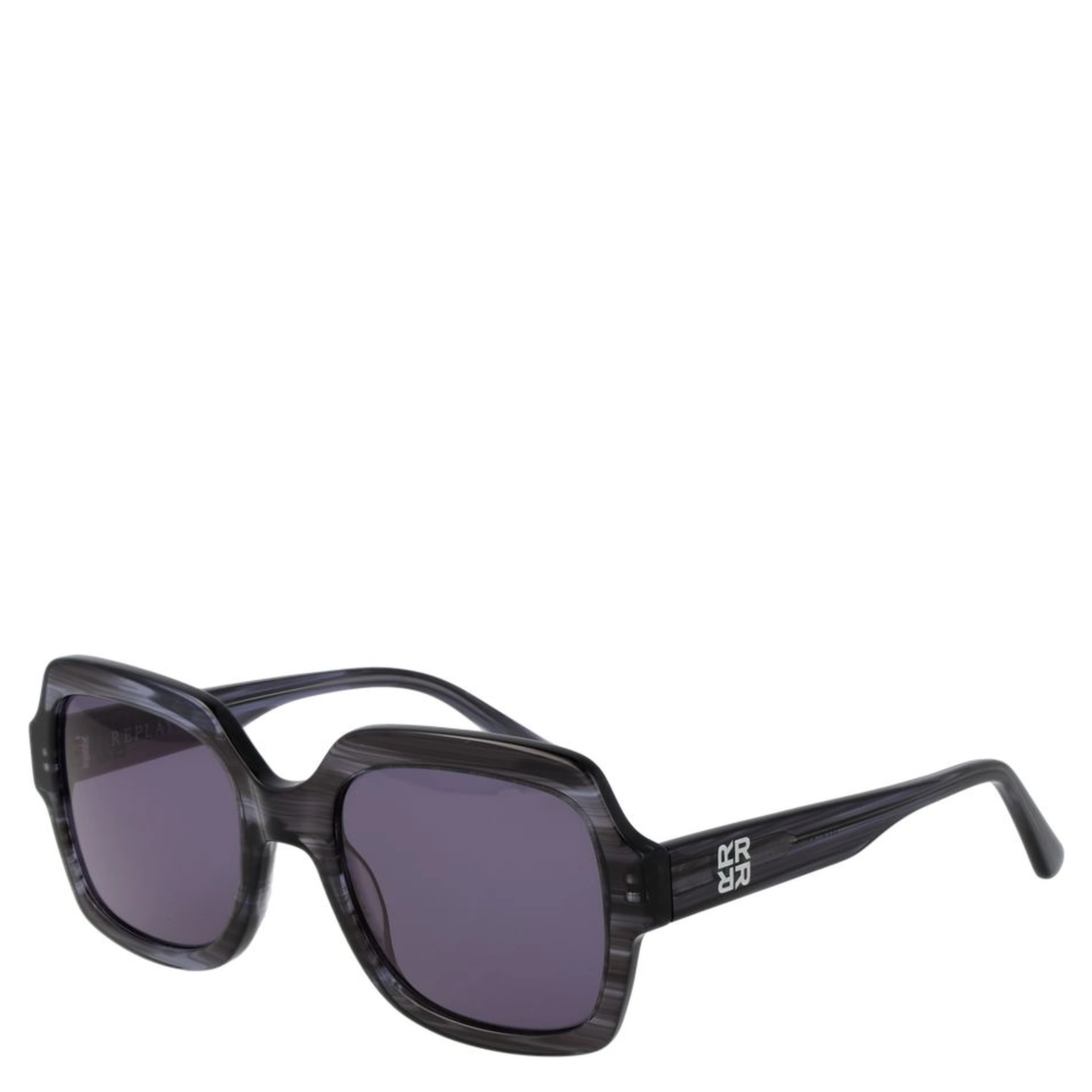 Gray Plastic Sunglasses