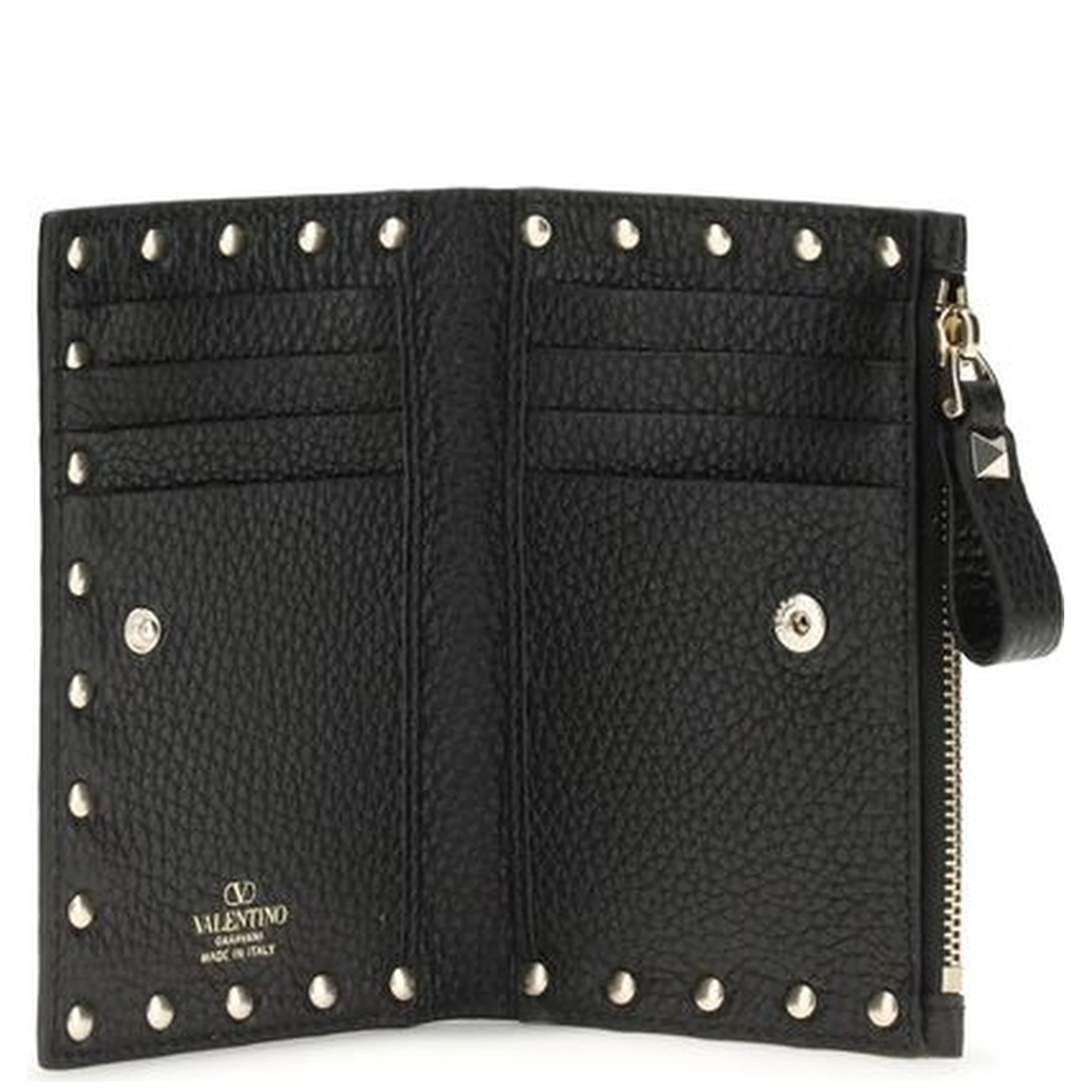 Black Calf Leather Bos Taurus Wallet