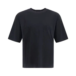 Black Cotton T-Shirt
