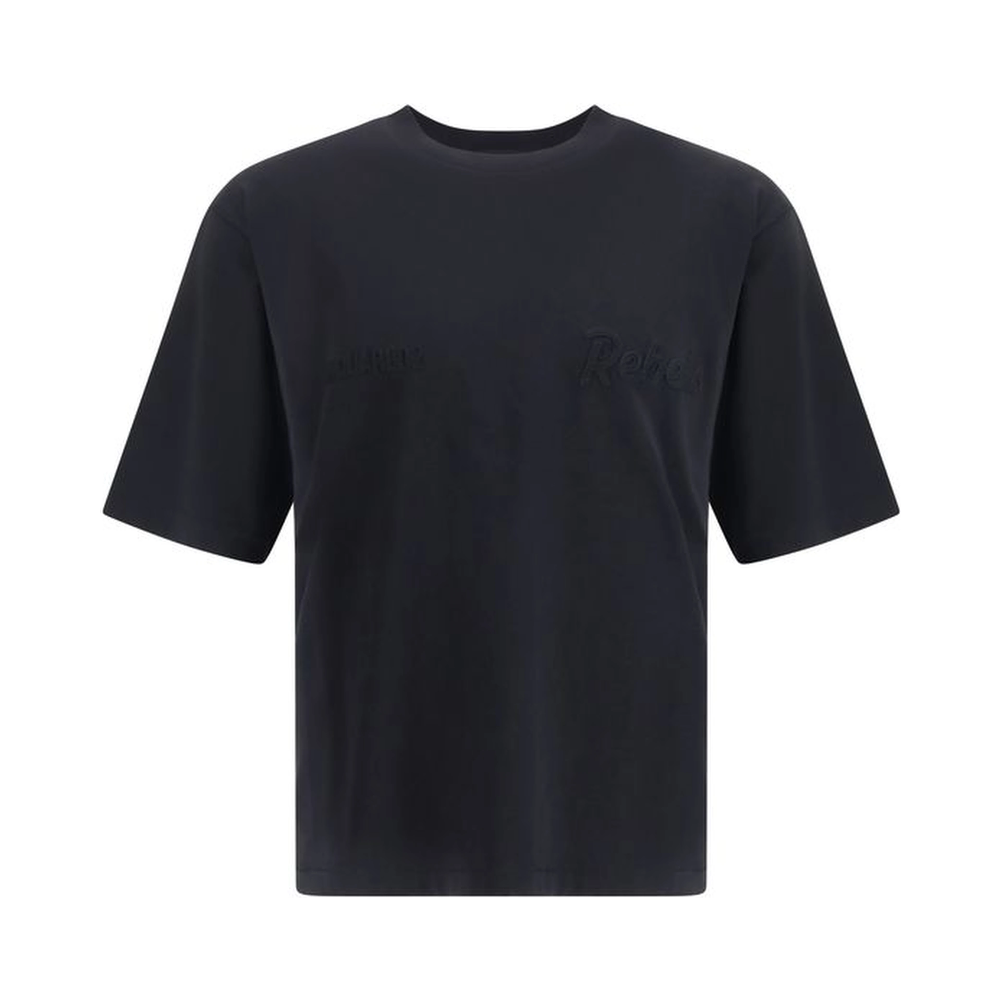 Black Cotton T-Shirt