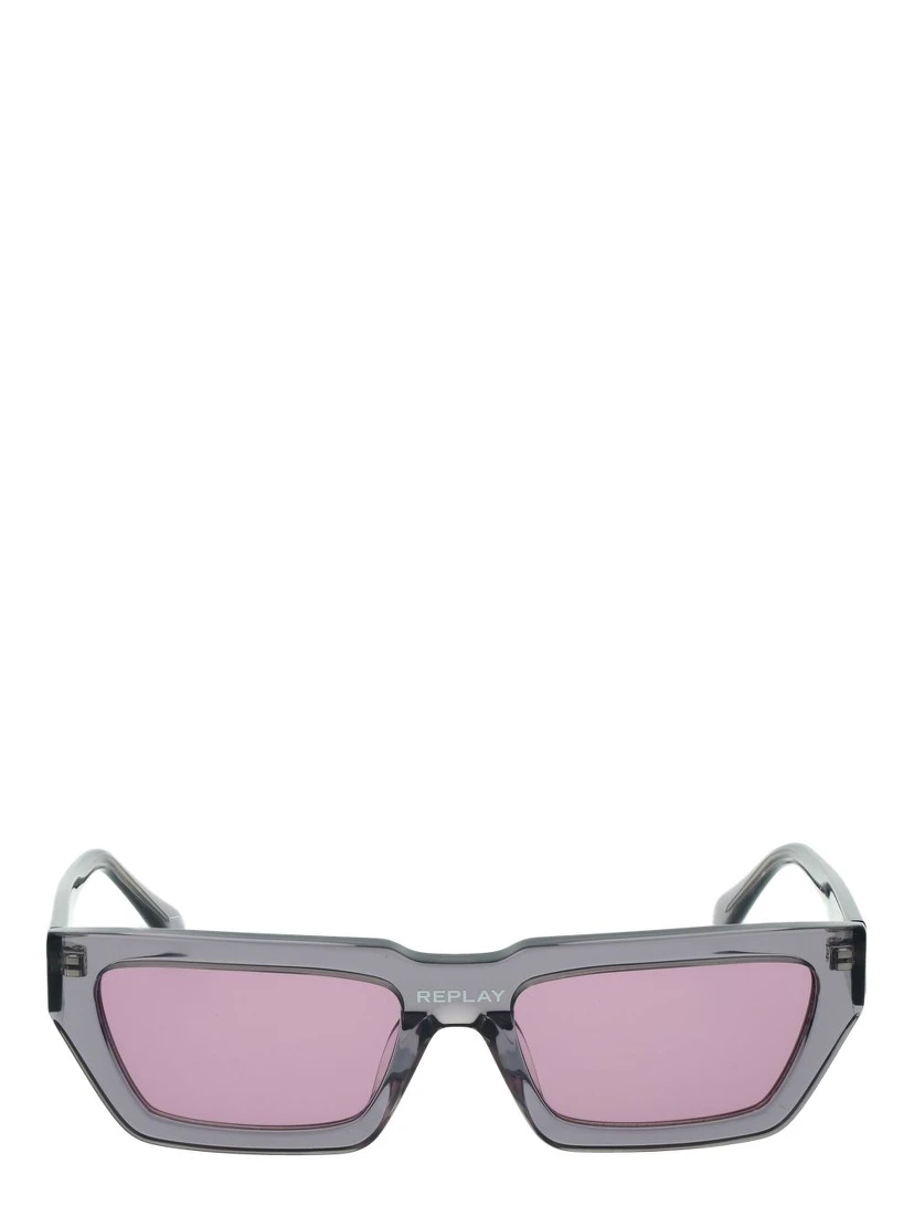 Gray Plastic Sunglasses