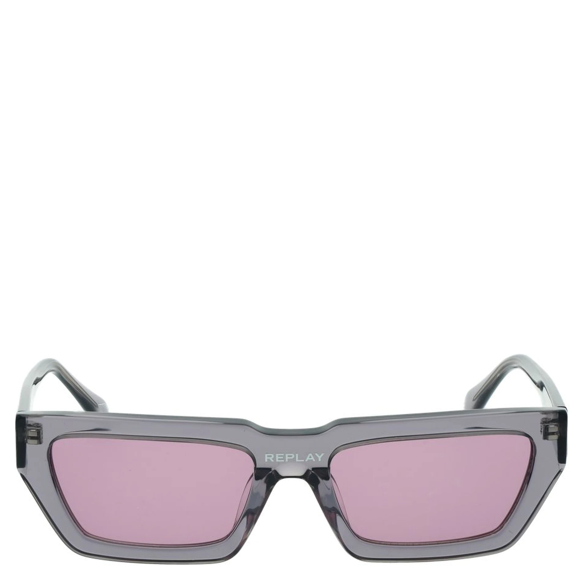 Gray Plastic Sunglasses