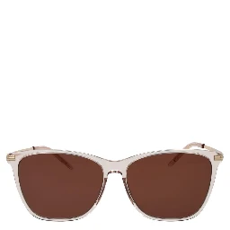 Beige Plastic Sunglasses