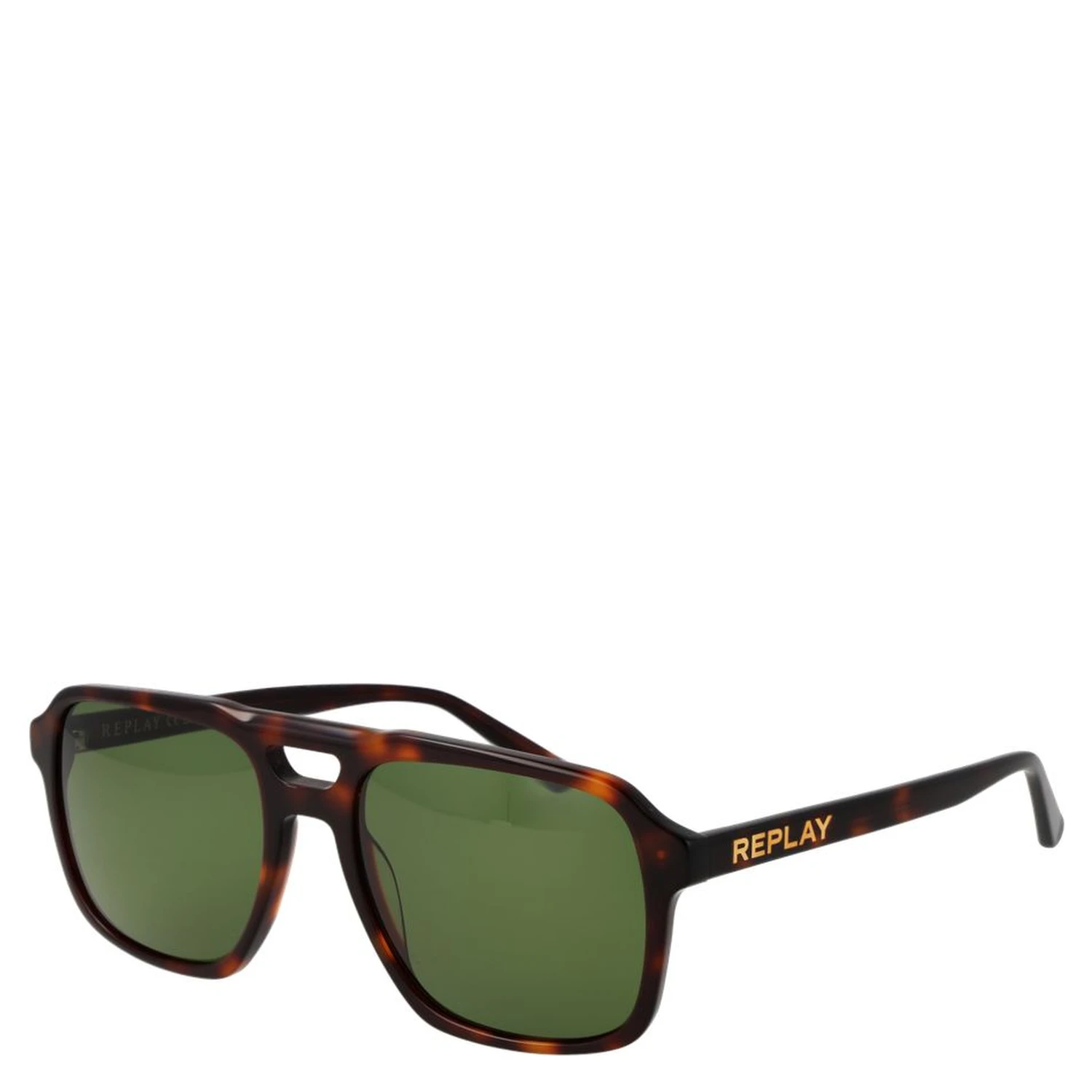 Brown Plastic Sunglasses