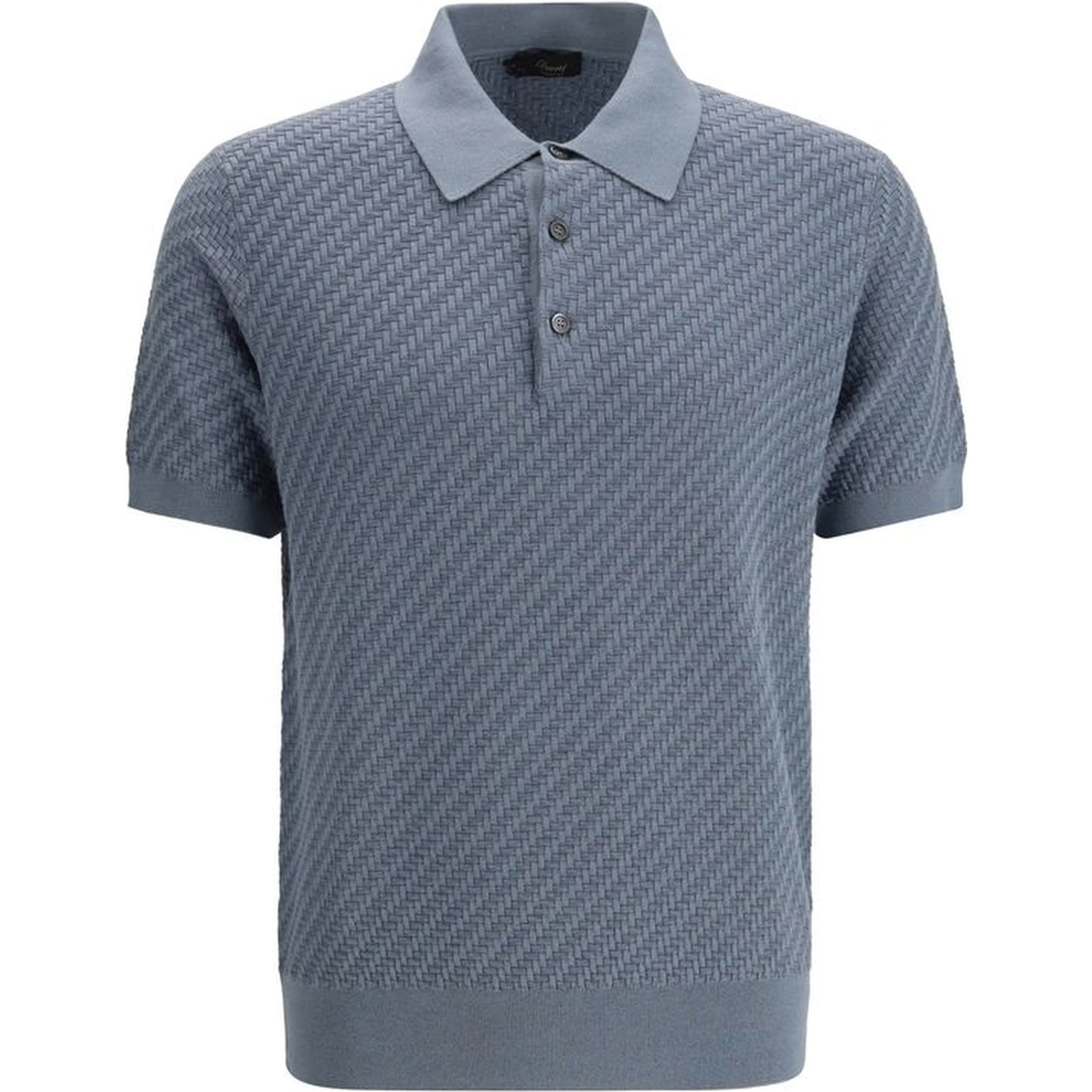 Light Blue Cotton Polo Shirt
