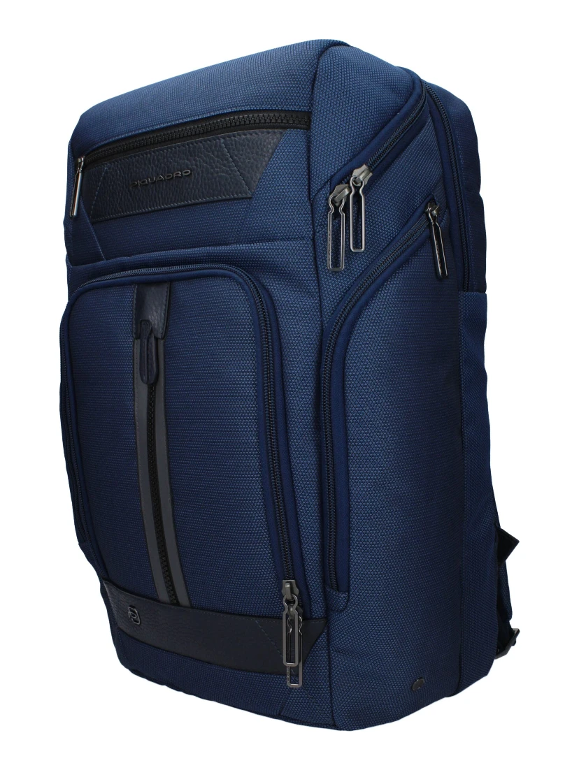 Blue Fabric Backpack
