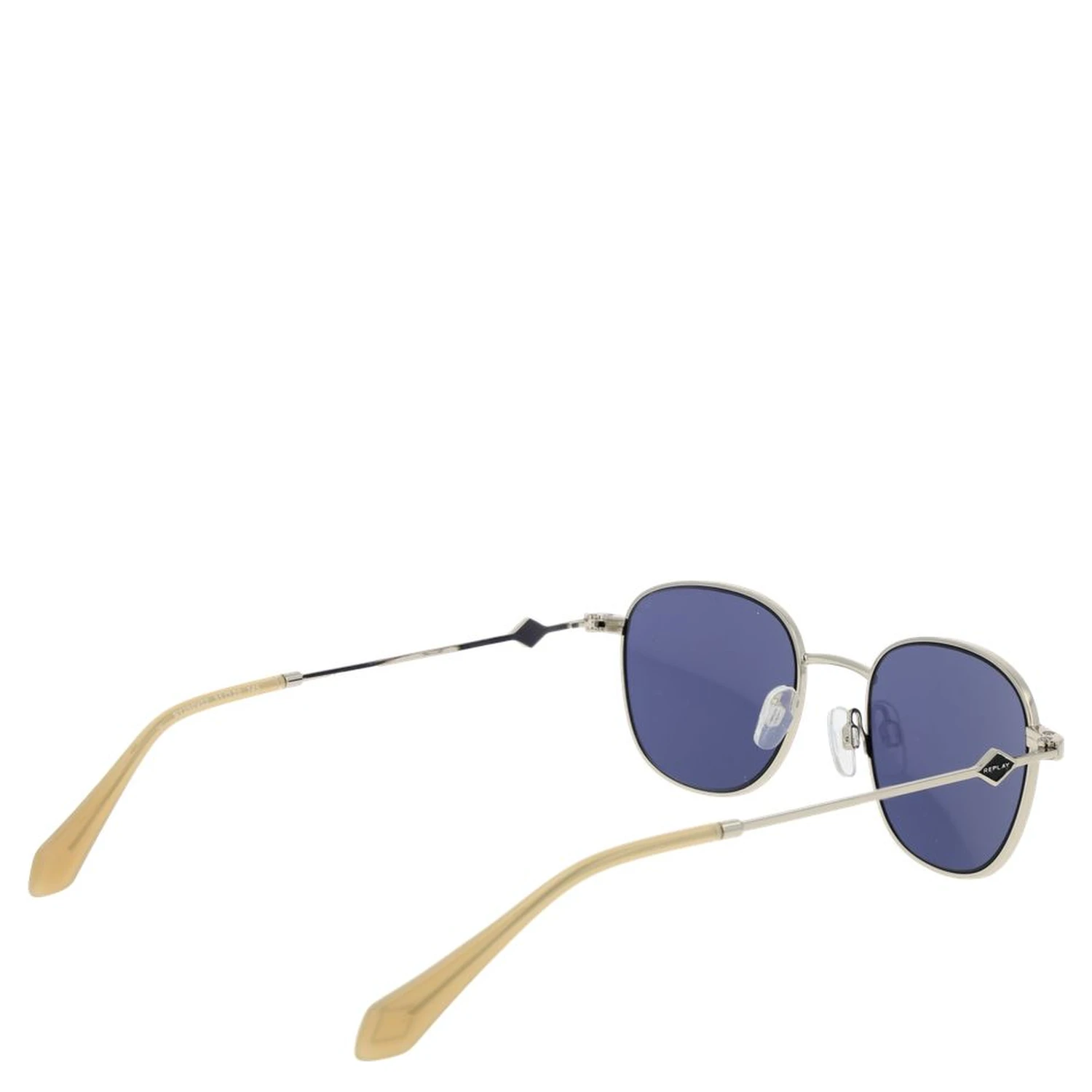 Silver Metal Sunglasses