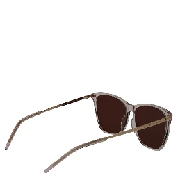 Beige Plastic Sunglasses